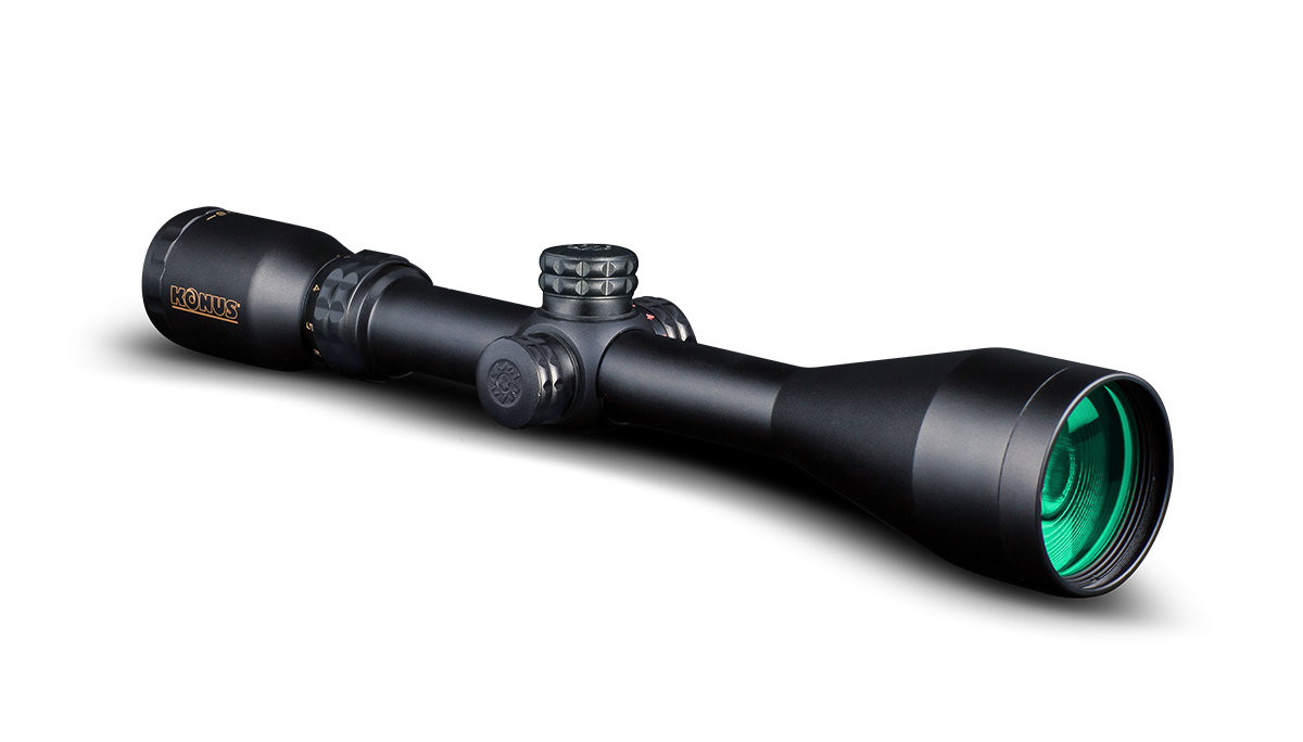 Konus Fire Rifle Scope Range 4x32 and 39x32 Scopes