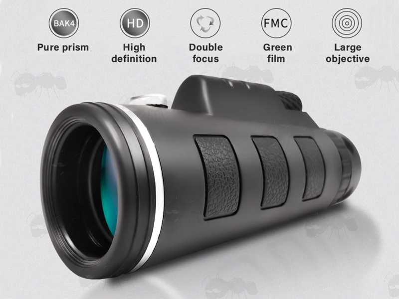 Large 40x Magnification Monocular with 60mm Lens