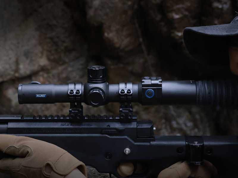 PARD Night Vision Stalker Mini Rifle Scope, In Use