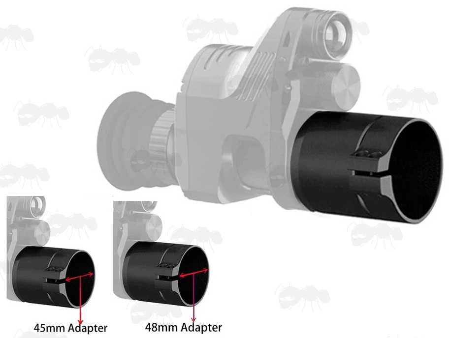 PARD Clip-On NV007V Series Night Vision Scope End Diameter Adapter for 45mm or 48mm