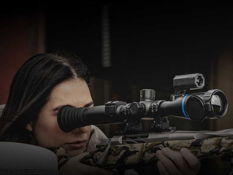 PARD Pantera Zoom Thermal Imaging Scope, Shown in Use