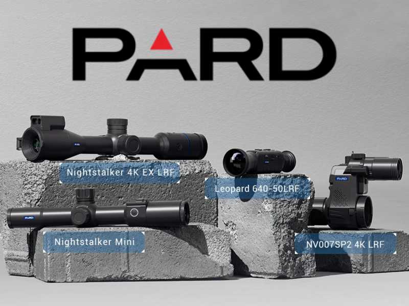 Range of PARD Night Vision Rifle Scopes