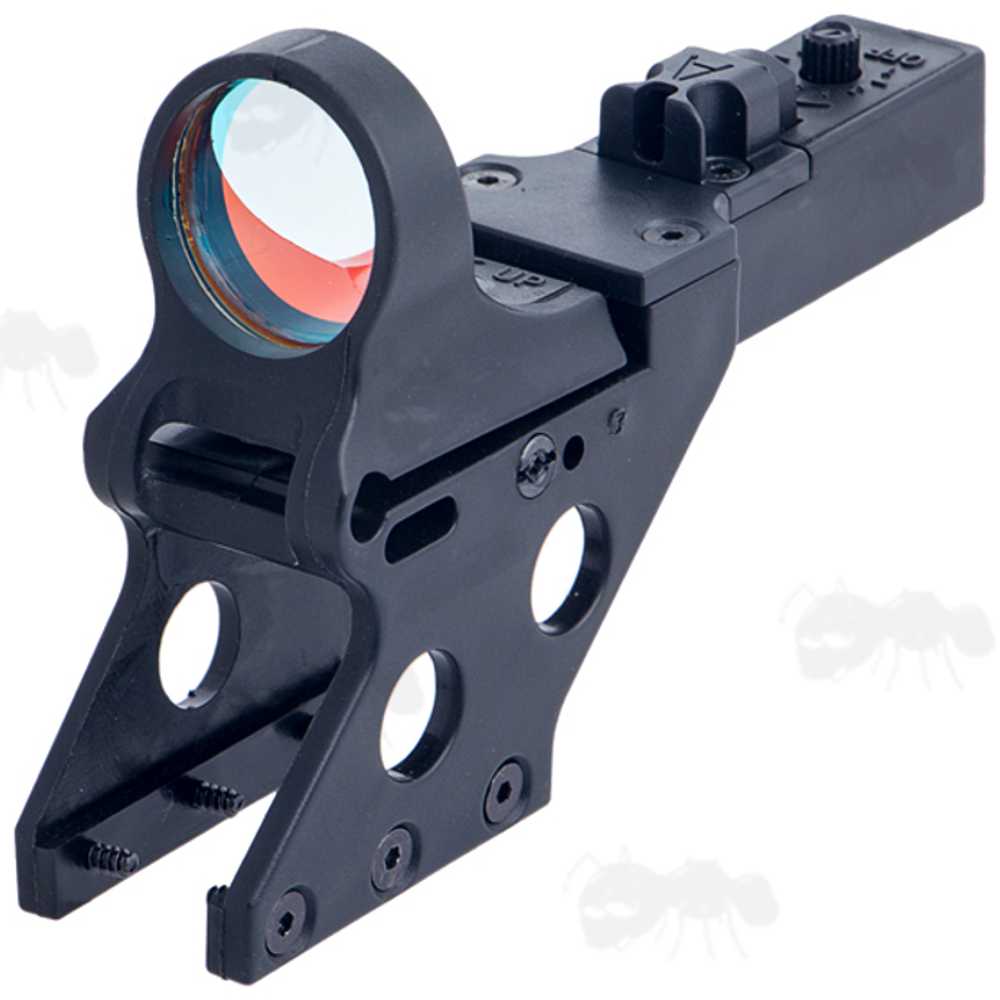 Colt 1911 Black Handgun Rail in Two Parts