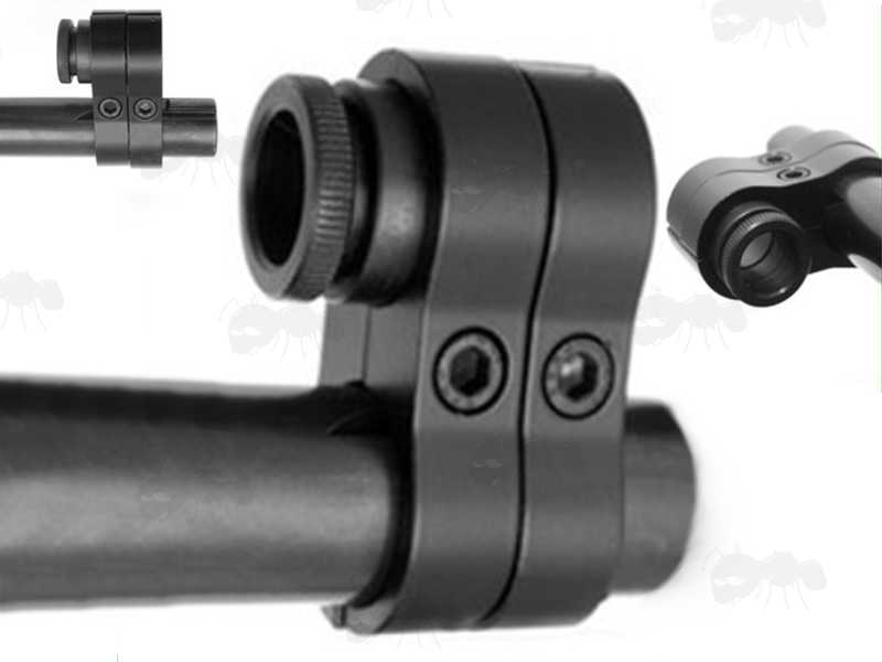 Front Diopter Sight for Bell Target Rifle Barrel Mounting