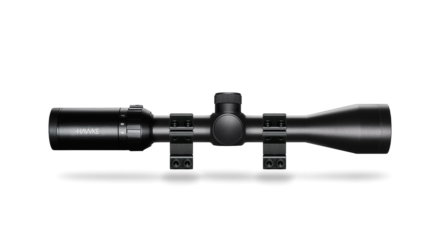 Hawke Fast Mount 3-9x40 Mil Dot Rifle Scope