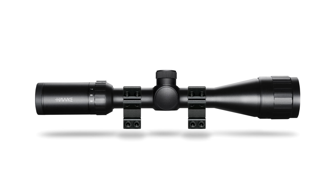 Hawke Fast Mount 3-9x40 AO Mil Dot Rifle Scope