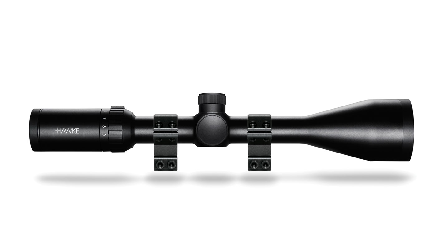 Hawke Fast Mount 3-9x50 Mil Dot Rifle Scope