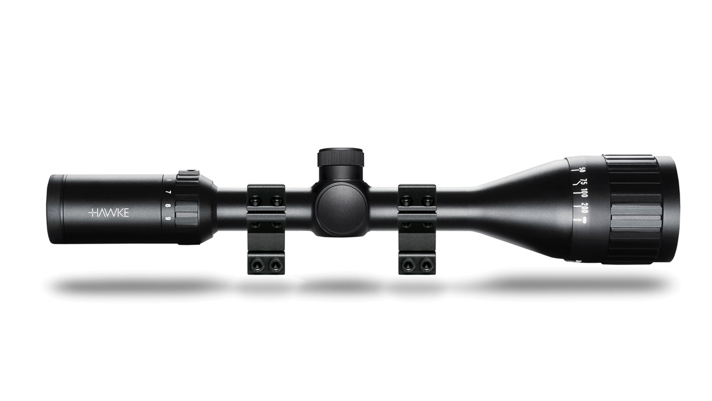 Hawke Fast Mount 3-9x50 AO Mil Dot Rifle Scope