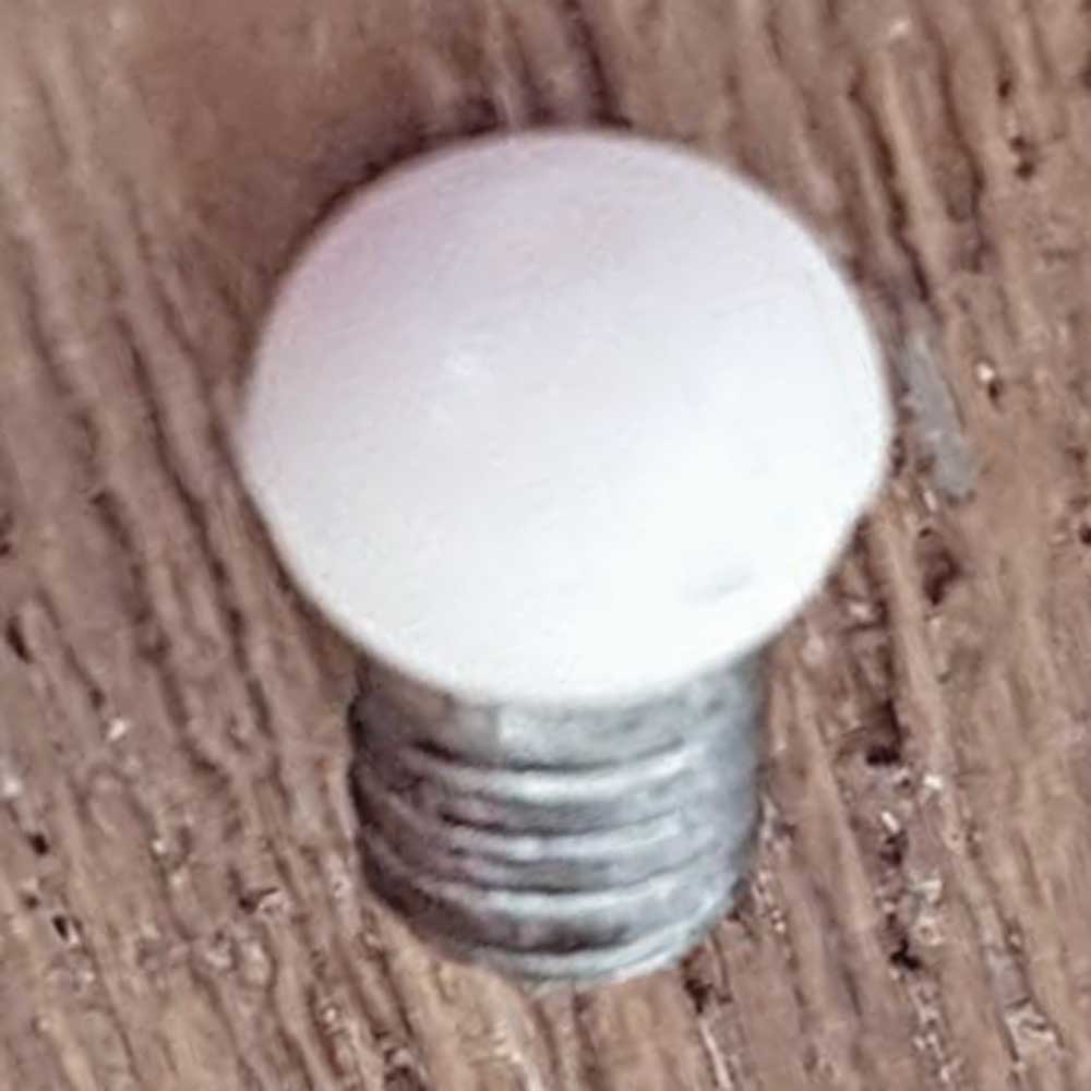 No.13 Steel White Shotgun Bead