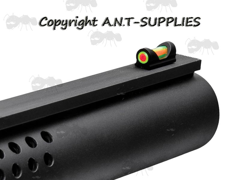 Truglo Fat Bead Shotgun Rib Fitting Dual Colour Red and Green Fiber Sight