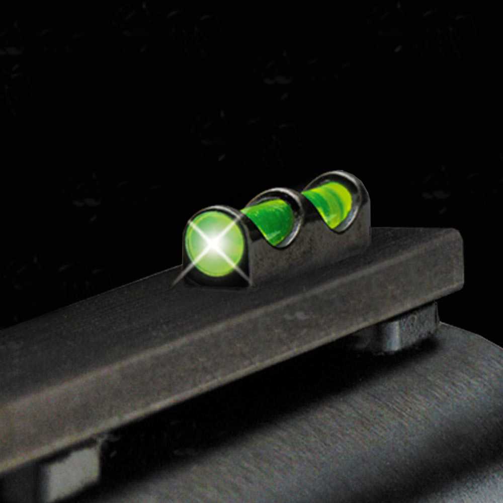 Truglo Long Bead Shotgun Rib Fitting Green Fiber Sight