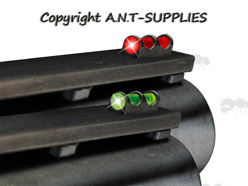 Truglo Long Bead Shotgun Rib Fitting Red Fiber Sight