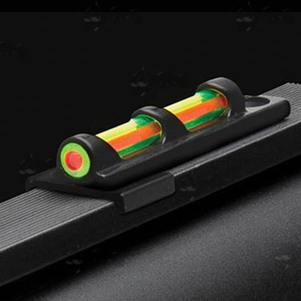 Truglo Universal Bead Shotgun Rib Fitting Dual Colour Red and Green Fiber Sight