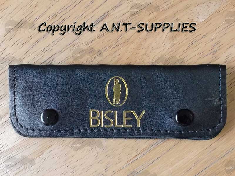 Black Leather Wallet with 8 Shooting Position Finders