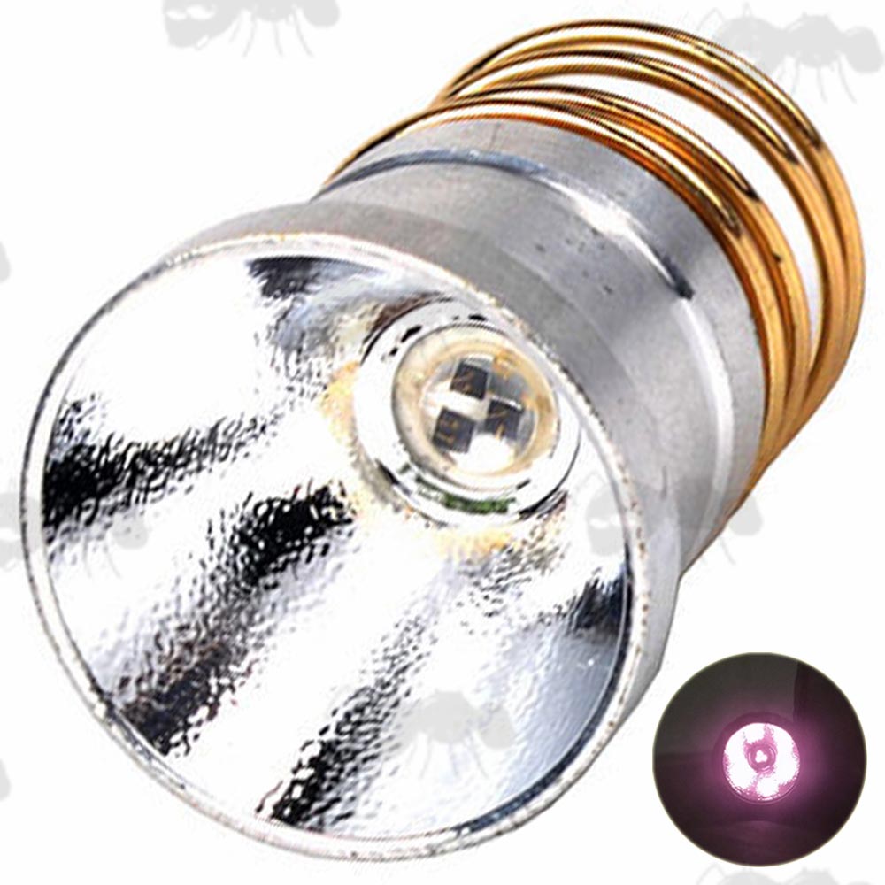 Infrared LED Bulb Drop-In Assembly
