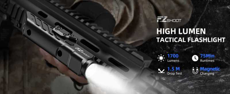 EZShoot Tactical Rifle Torch for Picatinny and M-Lok Handguards Banner