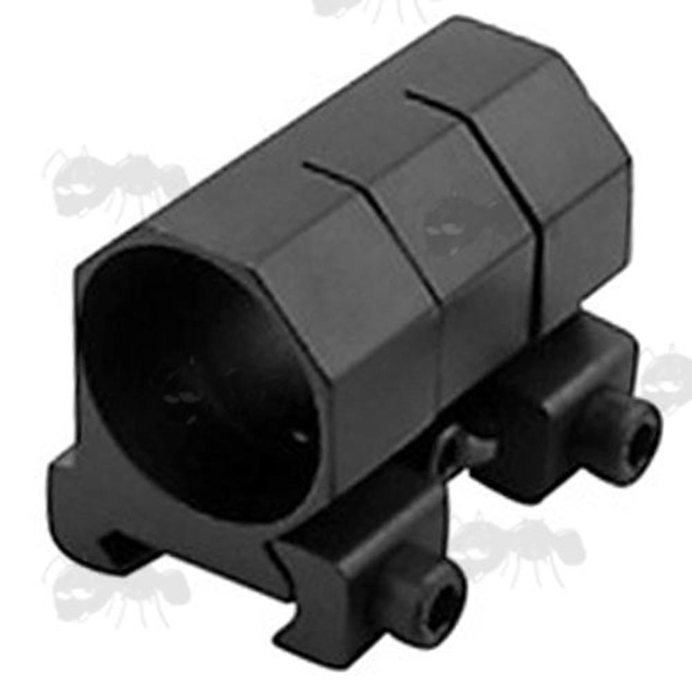 Heavy-Duty Clamp Type Tac Torch Mount for 20mm Weaver / Picatinny Rails