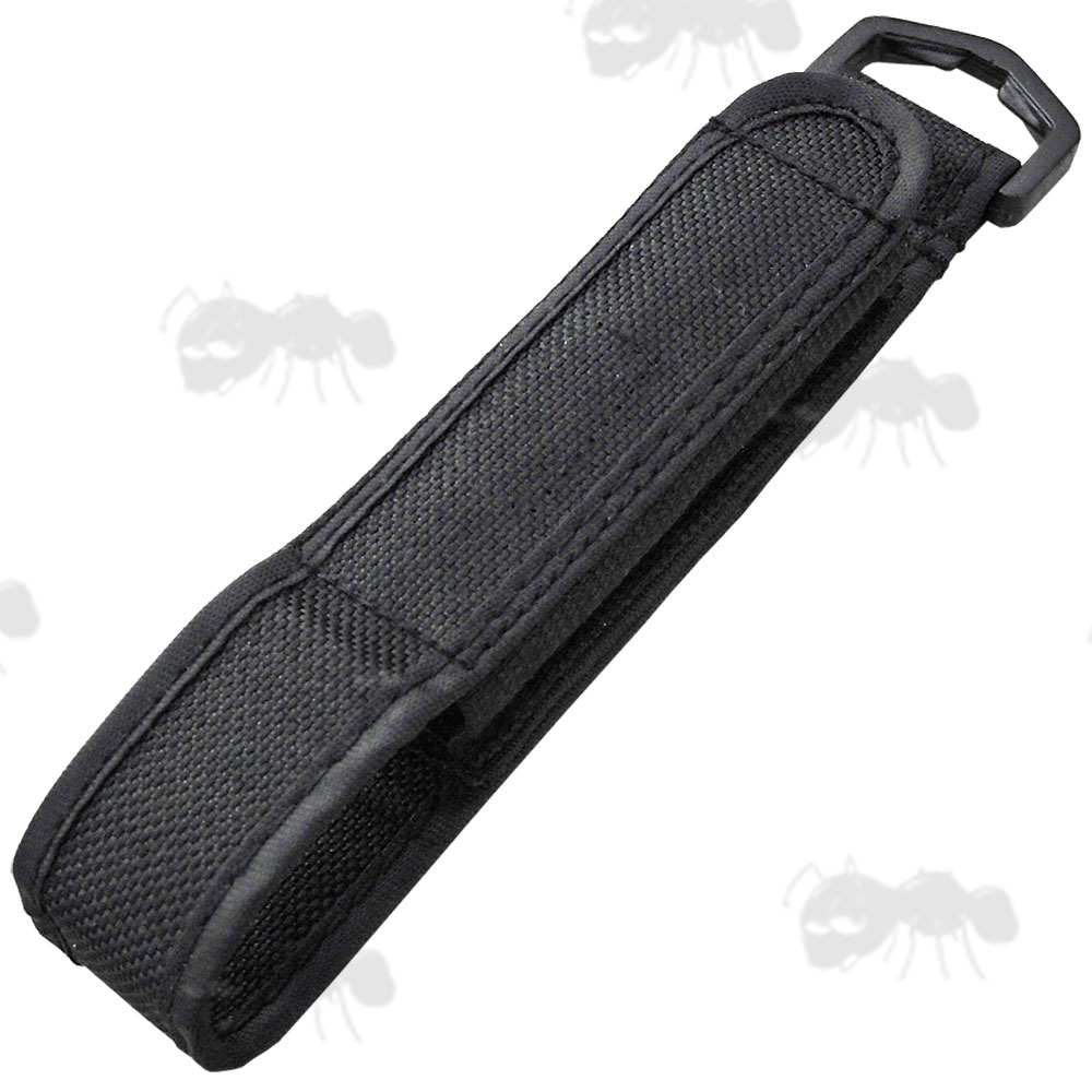 Black Nylon, 2xAA Torch Holster with Open Top Design