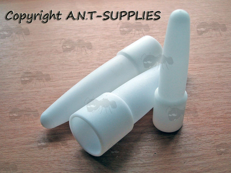 19mm, 25mm and 27mm Diameter Torch Signaling Cone White Diffuser